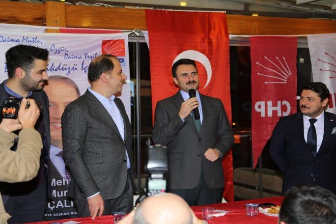 AK Partili Işık CHP li Çalık ı Ziyaret Etti