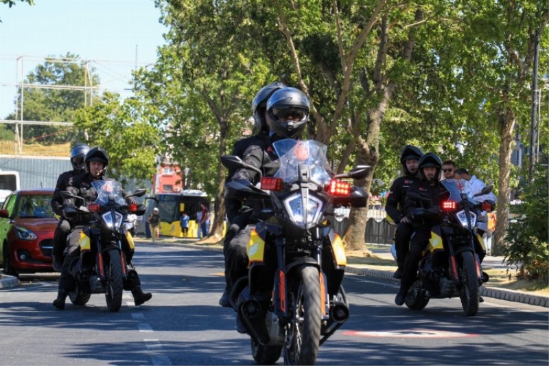 İETT’nin motorlu acil müdahale ekibi yollarda