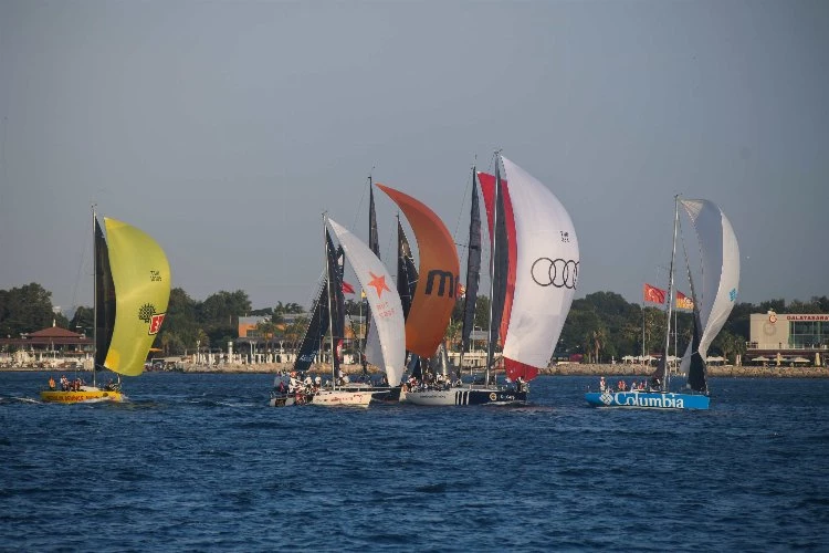 Olympos Regatta için start verildi... 26 tekne İstanbul