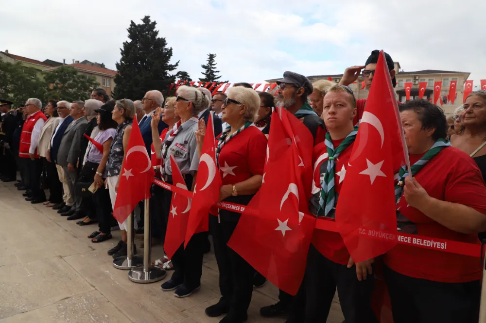 Zaferin 102’inci yılı Büyükçekmece’de coşkuyla kutlandı