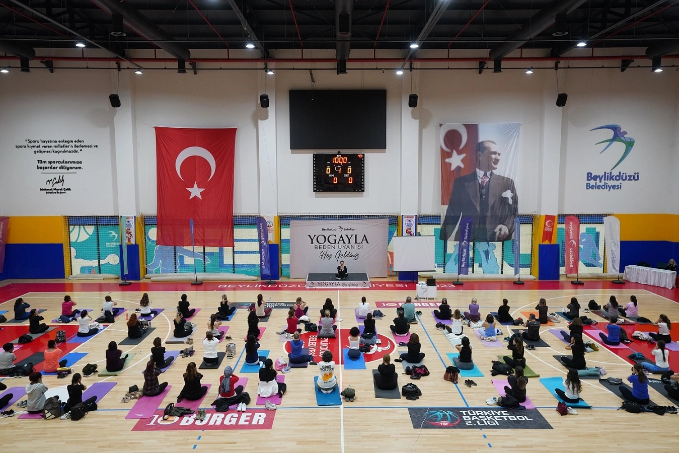 Beylikdüzü’nde “Yogayla Beden Uyanışı” etkinliği