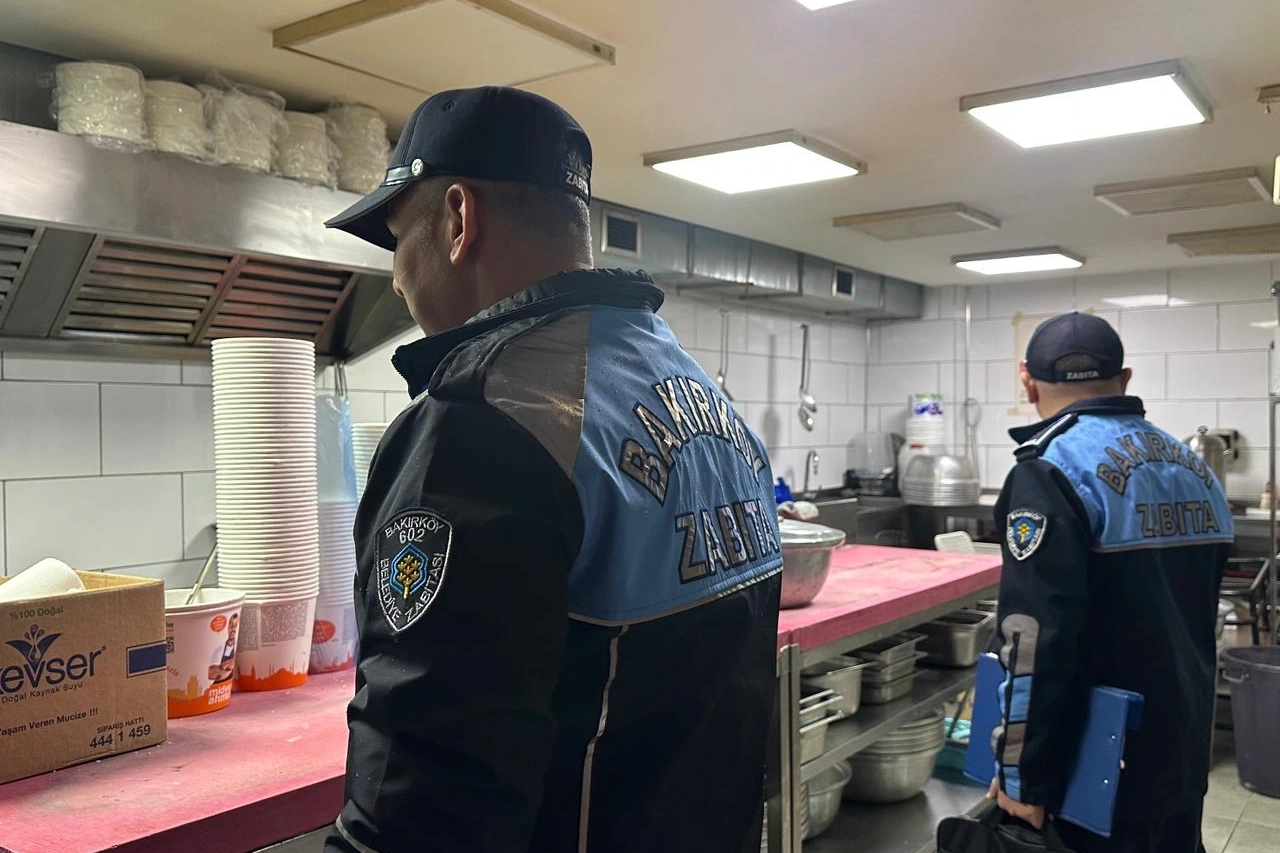 Bakırköy’de yiyecek içecek işletmelerine zabıta denetimi