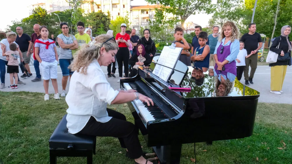 Büyükçekmece’de sanat sokaklara taştı