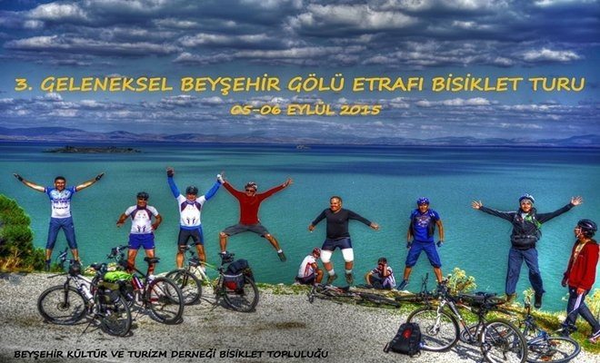 3.Geleneksel Beyşehir Gölü Etrafı Bisiklet Turu  5 Eylül`de