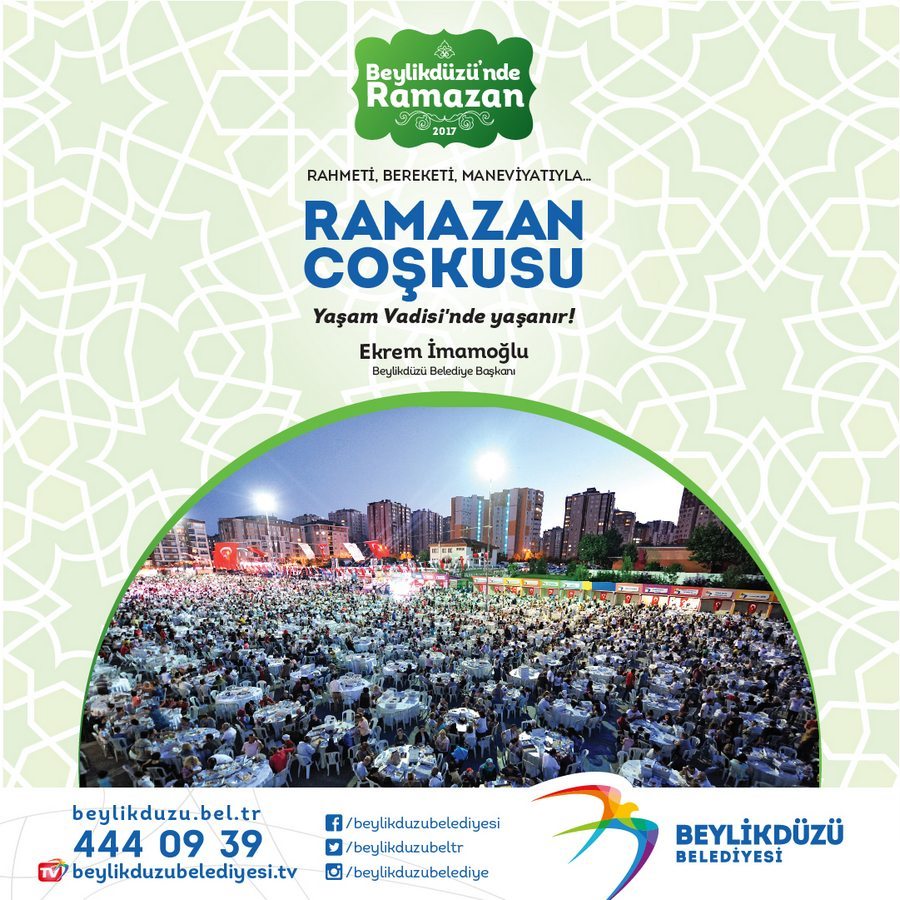 Beylikdüzü Yaşam Vadisi Ramazan`a Hazır